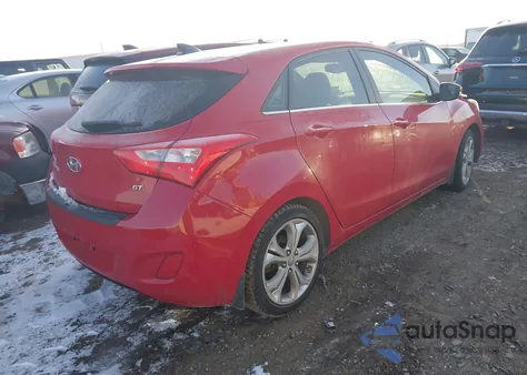 2013 Hyundai Elantra Gt from USA, damaged, VIN KMHD35LE6DU104841